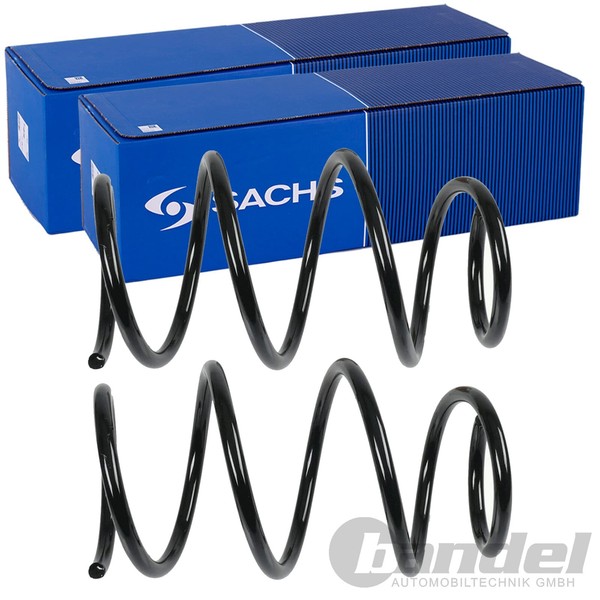 2X Sachs Fahrwerksfedern Satz Vorne Passend FÜR BMW 5 Links+Rechts | 998 052-image