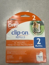 OFF Clip On Mosquito Repellent Refill - 2 Refills In Pack 12 Hours Of Protection