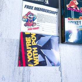 Donkey Kong BOX ONLY No Hangtab Black Box VGC (Nintendo NES, 1986) VERY RARE!