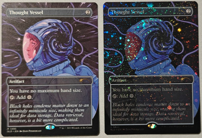 MTG Secret Lair Thought Vessel #1495 -SLD Through the Wormhole [UPick Foil/Reg]