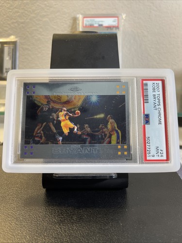 Kobe Bryant 2007 Topps Chrome Black Mamba #24 PSA 9 Lakers Basketball NBA