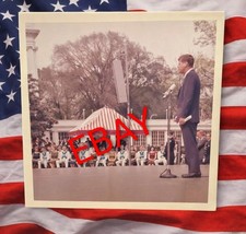 President John Kennedy JFK Type 1  Photo Cecil Stoughton White House Rare 5x5