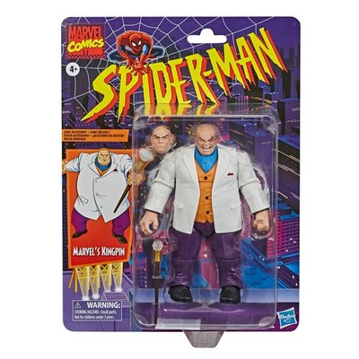 Marvel Legends 6'' Spider-Man Vintage Kingpin Deluxe Actionfigur