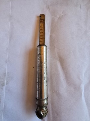 Schrader's and Son Balloon Tire Gauge Air Pressure Gauge 0-50 PSI Vintage