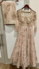 Anis Collection - Custom Embroidered Choli Anarkali Dupatta
