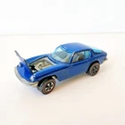 Vintage Hot Wheels Redline Maserati Mistral 1969 Blue Hong Kong - Original