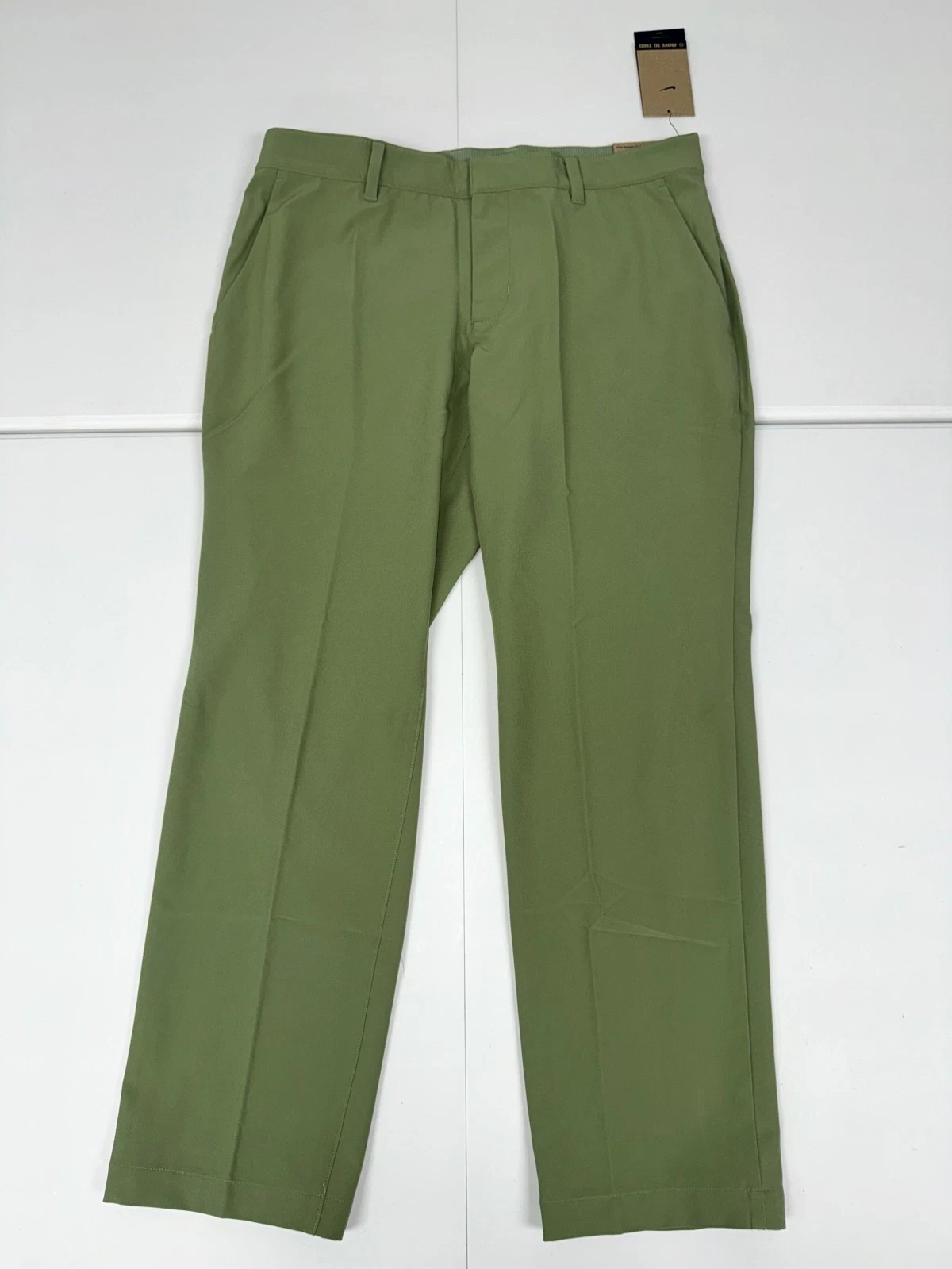 Nike Tour Repel Flex Slim Golf Trousers Chino Pants Men’s Olive Green FD5624-386