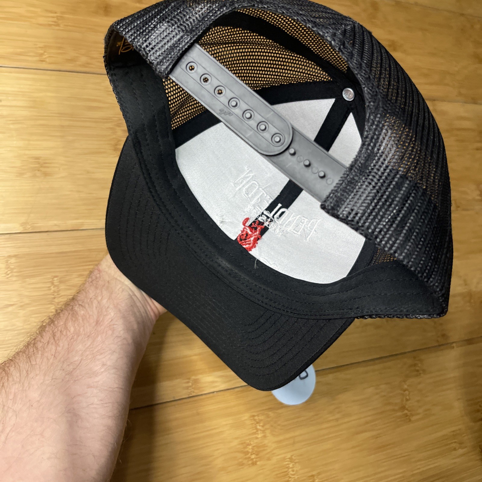 Pendleton Whisky Hat Cap Snapback Mesh Black Truc… - image 3