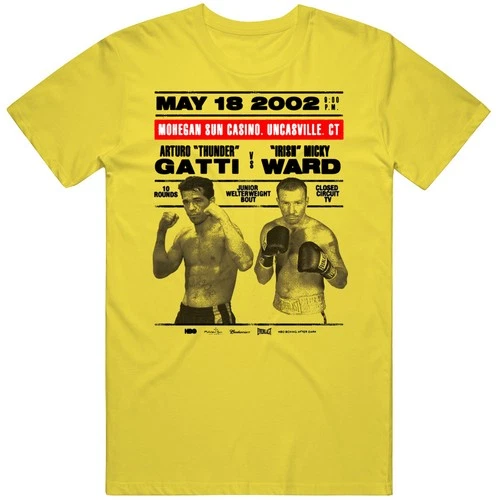 Arturo Gatti Vs. Fight Poster Micky Ward Boxing Fan  T Shirt