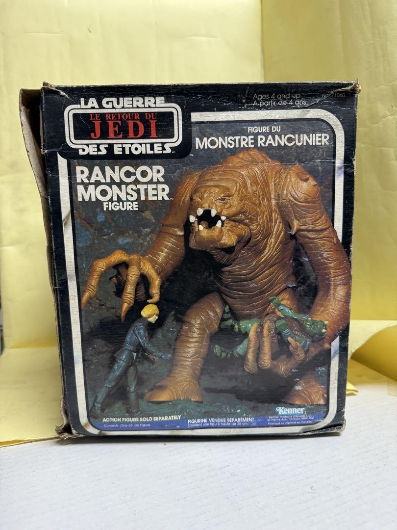 Star Wars Rancor Monster Figure 箱潰れ Star Wars Rancor Monster Figure 箱潰れ Kenner Star Wars