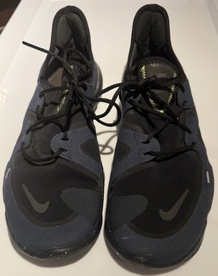 Nike Free Run 5.0 Running Shoes Mens Size 10 Navy Black Speckled CZ1884-400