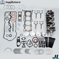 Engine Rebuild Kit + Crankshaft and Connecting Rods Fits Hyundai Kia 2.4L G4KJ
