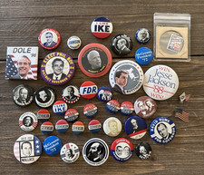 Presidential Campaign Political Pins Pinbacks...