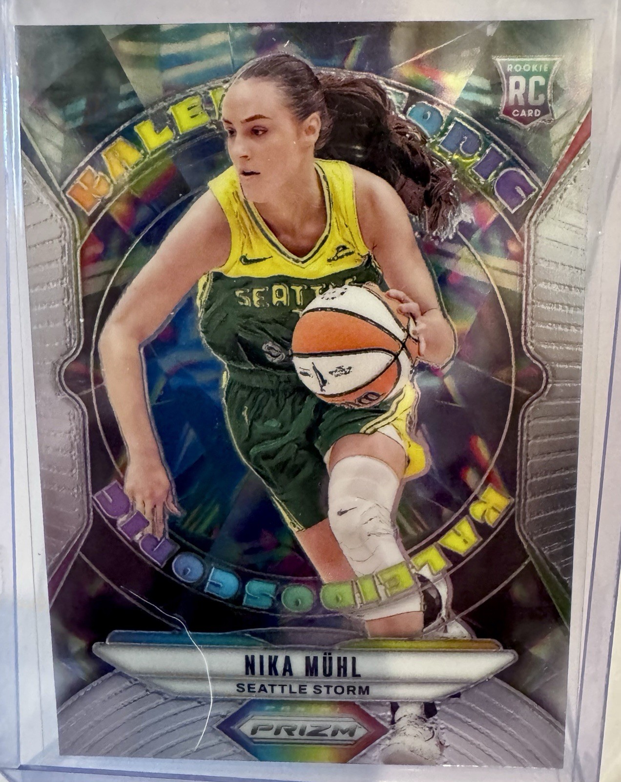 2024 Panini Prizm WNBA - Kaleidoscopic Nika Muhl #2 (RC) Seattle Storm Rookie