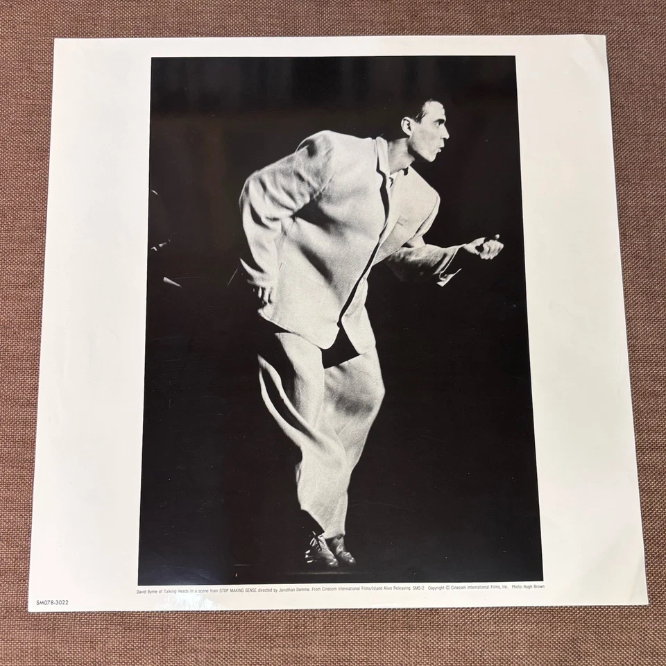 TALKING HEADS Stop Making Sense JAPAN Laser Disc LD SM078-3022 POSTER, NO INSERT - Image 4 of 4