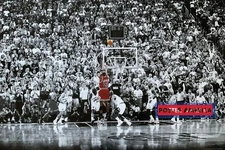MJ Sinks His Last Shot NBA 1998 Finals Poster