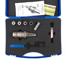 NT Tool SK40 &Oslash;20 Hochleistungs Kraftspannfutter CTS Japan Spannzangen CT20S Set