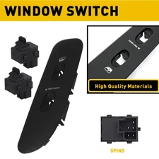 Window Control Switch Fits For Ram Dodge 2500 1500 3500 5pin 2003-2005 Black