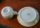ATSF Railroad California Poppy cup and saucer — photo 2