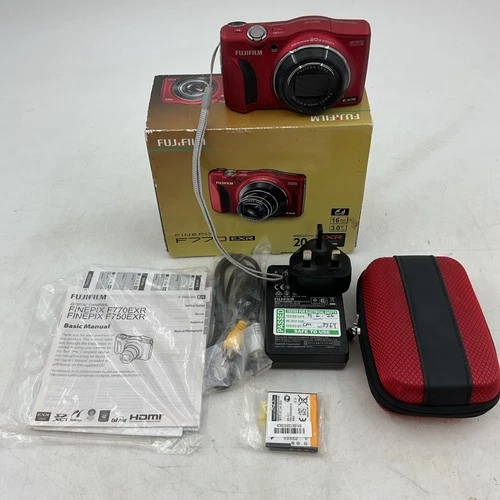 Fujifilm FinePix F770EXR 16MP 20x Optical Zoom With Accessories And Box Working