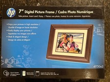 HP 7" Digital Picture Frame Model df730a2 New take picture insert Enjoy