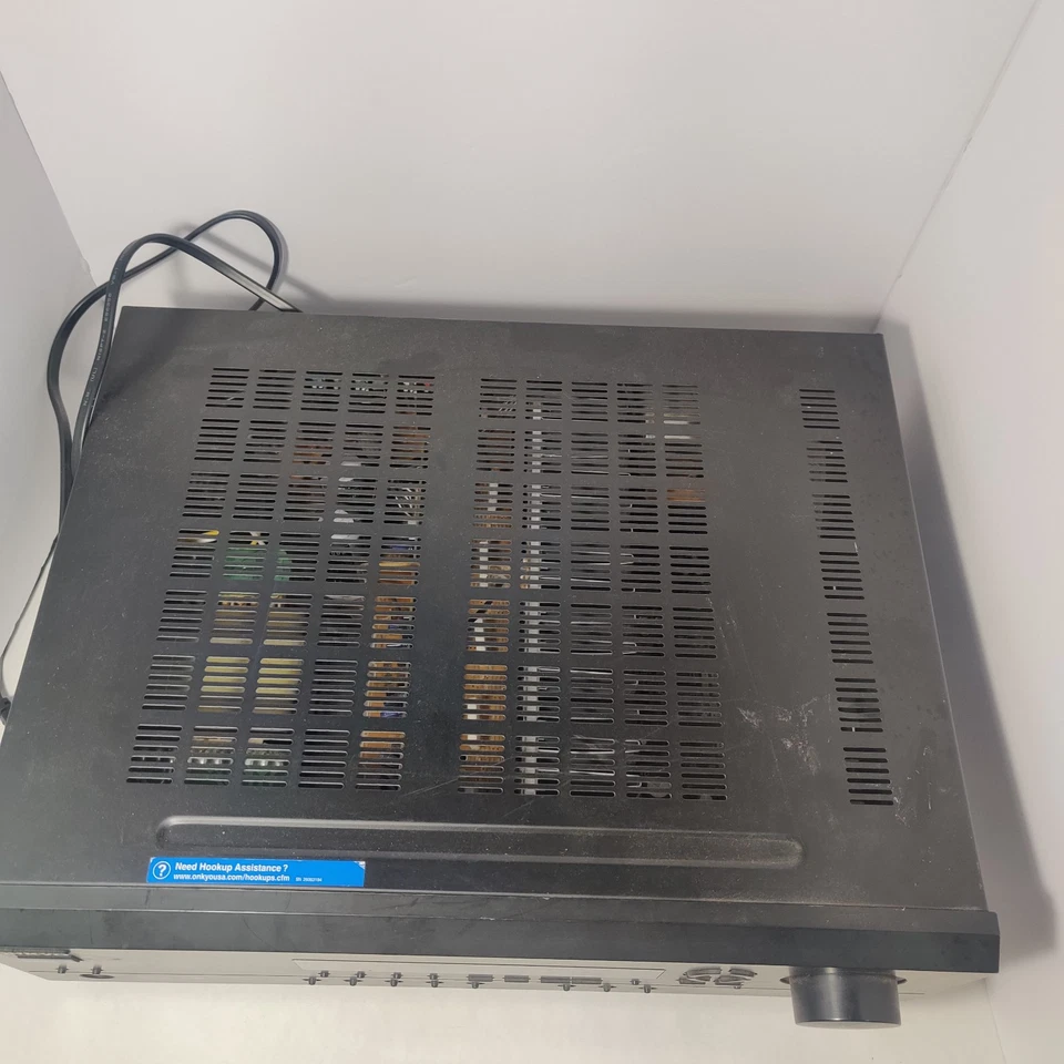 Onkyo Home Theater AV Receiver HT-R410 Tested Digital Surround No Remote -TESTED - Image 4 of 4