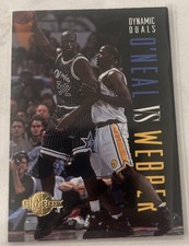 1994-95 Skybox Dynamic Duals Shaquille O'Neal Chris Webber #187 Shaq
