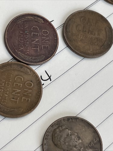Lot 21 US Penny Coins 1927 - 1952 & 1943 Steel Penny Coin - Picture 10 of 11