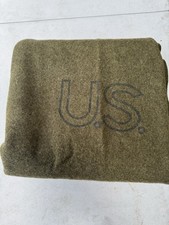 Wool Blanket USGI Military Issue 66 x90 Made In USA
