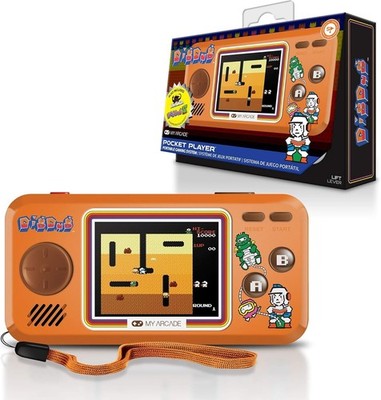 My Arcade Dig Dug Handheld Retro Videospiel für Pocket Player oder Micro Player