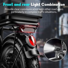 Electric Scooter with Seat 1500W 25MPH 45 Miles Range14" Tire with Box US 10