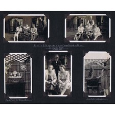 NEW MALDEN Szenen des Familienlebens in 54 Coombe Gardens 25 x Vintage Fotos 1929