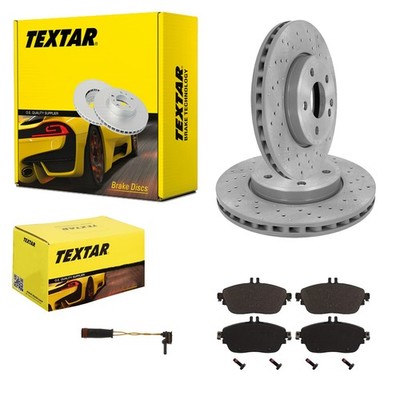 TEXTAR BREMSSCHEIBEN 295mm+ BELÄGE VORNE passend für MERCEDES CLA C117 X117 X156