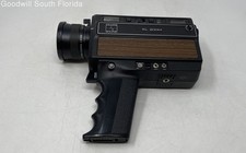 Sears Black 39197 Power Zoom XL Sound Film Movie Camera Not Tested