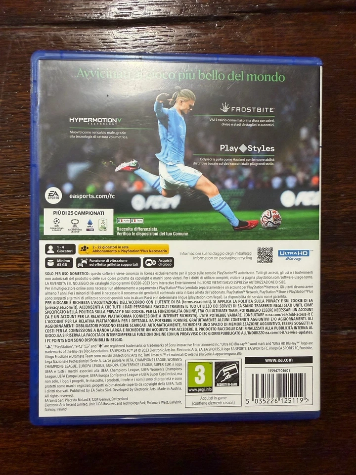 PS5 EA Sports FC 24, foto 2 di 5