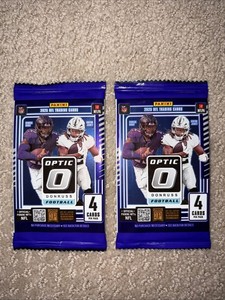 2025 Panini Donruss Optic NFL Football PRIZM Parallel (2x) Hot Pack LOT