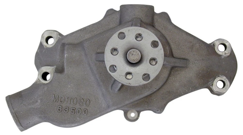 Moroso 63500, One Natural Aluminum Sb Alum Water Pump Performance Racing Parts - Image 2 of 4