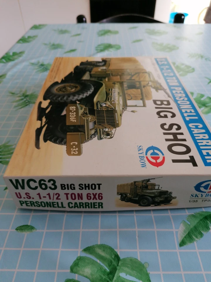 SKYBOW 1/35 US 1-1/2 TON PERSONELL CARRIER BIG SHOT ITEM N° TP3504 - Immagine 2 di 4