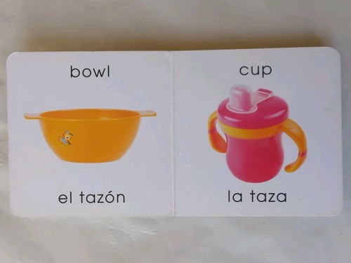 Comida Para Bebe Baby Food Little Itty Board Books Ingles & Espanol Dual Lang. - Picture 5 of 13