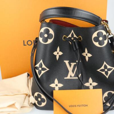 LOUIS VUITTON NeoNoe MM M45497 Monogram Empreinte Leather Bucket
