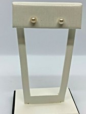 4.5 MM CULTURED PEARL STUDS SET IN 14K YELLOW GOLD