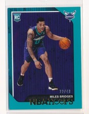 2018-19 NBA Hoops Miles Bridges #272 Charlotte Hornets Basketball Rookie RC /49