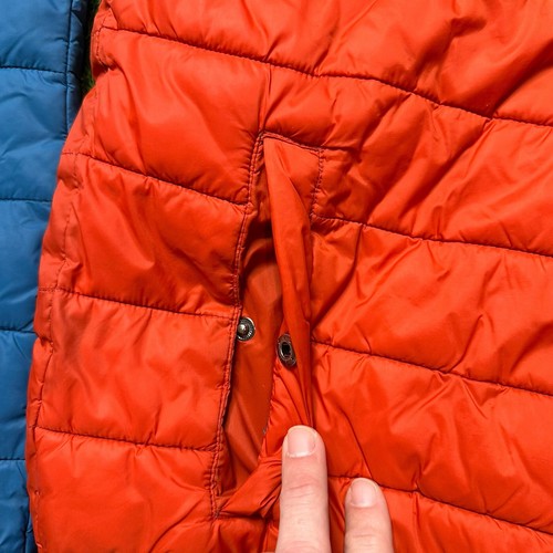 Men's Swiss Tech Performance Gear Orange & Blue Puffer Vest Size M 38/40 - Picture 3 of 17