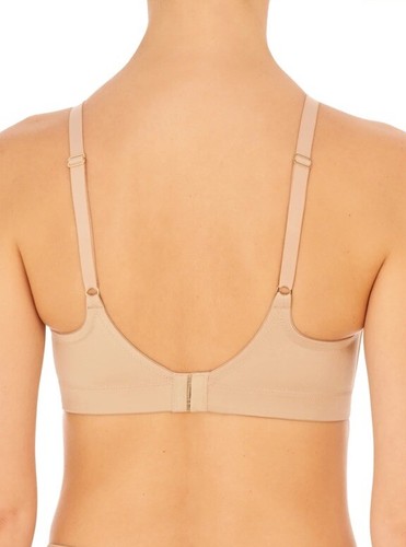 Reggiseno T-shirt Reggiseno Natori 32C Senza Fili Effetto Laterale Nuovo con etichette 735332 Caffè - Foto 3 di 5
