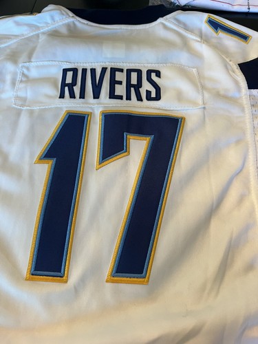 Nike San Diego LA Chargers Phillip Rivers #17 NFL Football Jersey Youth XL - Picture 2 of 4