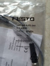One Festo SMT-8M-A-PS-24V-E-0,3-M8D 574334 Magnetic Switch New Fast Shipping