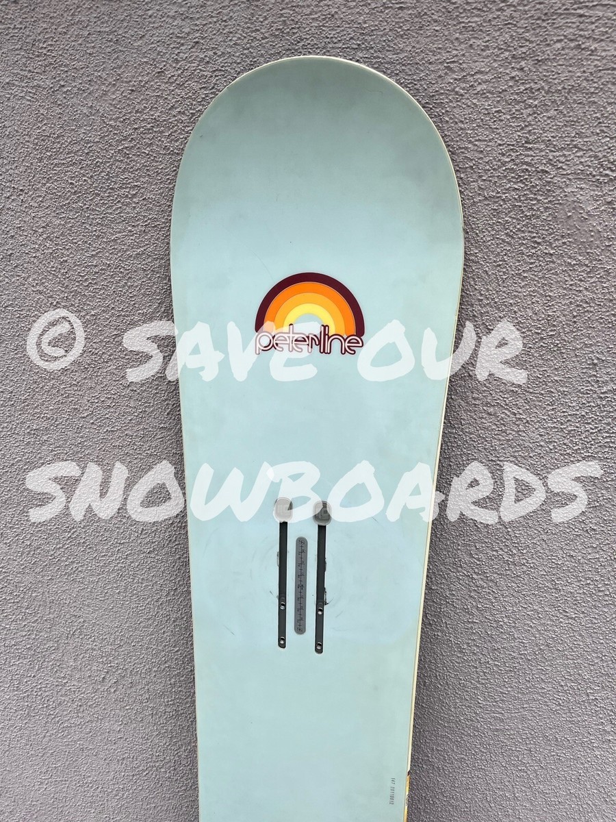🌈 Forum Peter Line rainbow snowboard 147 blue | eBay