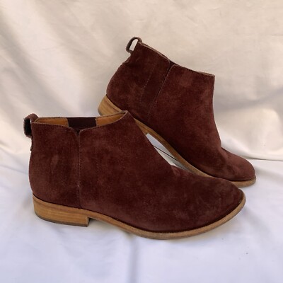 Kork Ease Velma Cognac Kork-Ease Velma Bootie Suede Chelsea Ankle