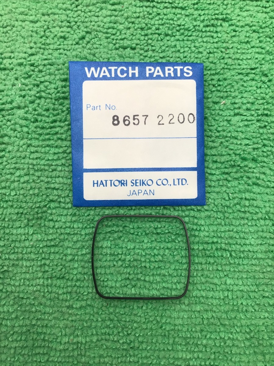 Genuine Seiko Crystal Gasket 8657 2200 Watch Part | eBay