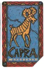 *G 1267 A C&C 3432 SCHEDA TELEFONICA USATA OROSCOPO CINESE VARIANTE OCR 21/22 MM